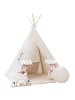 Sówka Design Spielzelt Tipi in weiss