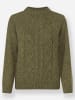 WITT WEIDEN Pullover in schilf-oliv-meliert