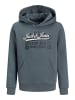 JACK & JONES Junior Hoodie JJELOGO SWEAT HOOD 2 COL MNI in stormy weather