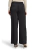 BETTY & CO Schlupfhose mit weitem Bein in Schwarz