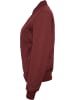 Urban Classics Urban Classics Damen Ladies Diamond Quilt Nylon Jacket in burgundy