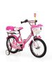 Byox Kinderfahrrad 16 Zoll 1682 in rosa