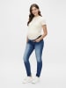 mama licious Slim Fit Jeans in Medium Blue Denim 1