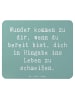 Mr. & Mrs. Panda Mauspad Spruch Wunder Hingabe mit Spruch in Meeresbrise