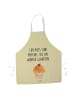 Mr. & Mrs. Panda Schürze Cupcake mit Spruch in Gelb Pastell