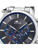 Lotus Chronograph-Armbanduhr Lotus Classic silber groß (ca. 42mm)