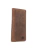 Greenburry Vintage Stifteetui Leder 8,5 cm in braun