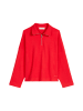 Marc O'Polo Half-Zip-Sweatshirt relaxed in Bright Red