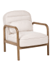 Beliani 2-tlg Sessel AGGER in Beige/Braun