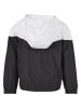 Urban Classics Windbreaker in white/black