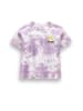 Coccodrillo Baumwoll-T-Shirt mit kurzen Ärmeln in violett