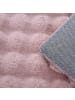 KADIMA DESIGN Teppich Hochflor Waschbar Einfarbig NAUDERS Strapazierfähig OEKO-TEX in Rosa