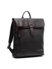 The Chesterfield Brand Larsson Daypack Leder 40 cm Laptopfach in black