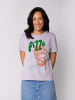 wat? Apparel T-Shirt Pizza in Lavender