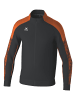 erima Erwachsene, Unisex Erwachsene Trainingsjacke in schwarz/orange