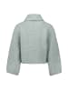 Zero  Strickpullover mit Fledermausärmeln in Silver Blue Melange