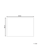 Beliani Fußmatte KATALLA in  - (W) 40 x (L) 60 cm
