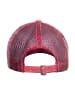 King Kerosin King Kerosin KING KEROSIN Trucker Cap im Used-Look Octane in Rot / Schwarz