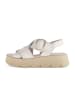 Gabor Plateau Sandalen in creme