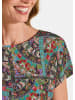 GOLDNER Blusenshirt Viskoseshirt mit Muster-Mix in bunt / gemustert