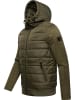 ragwear Steppjacke Hallmar Hood in Dark Olive