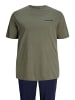 JACK & JONES PLUS Loungewear Set in Beetle