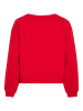 Vila Langärmeliges Sweatshirt in Racing Red