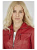 7eleven Lederjacke SEANA in Rot