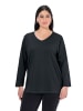 Ulla Popken Shirt in schwarz