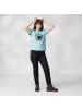 FJÄLLRÄVEN W KANKEN ART LOGO TEE in Blau