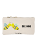 Mr. & Mrs. Panda Make-up-Tasche Biene Liebe mit Spruch in Weiß