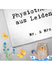 Mr. & Mrs. Panda Gästehandtuch Physiotherapeutin Leidenschaft mi... in Weiß