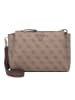 Guess Noelle Umhängetasche 24.5 cm in latte logo-brown
