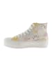 Victoria Sneakers Montante mit Schnürsenkeln Beige