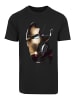 F4NT4STIC T-Shirt Marvel Avengers Endgame Iron Man Helm in schwarz