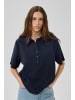 My Essential Wardrobe Kurzarm-Bluse MWMindy Loose fit in Dark Sapphire Blue