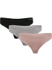 Hummel Hummel Unterhosen Hmljuno Damen Atmungsaktiv Schnelltrocknend Nahtlosen in ASH ROSE/BLACK/PALOMA