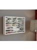 ebuy24 Glasvitrinen MandosaXL 1 Weiß 60 x 10 cm
