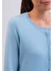 CASH-MERE.CH Cardigan Rundhals in Hellblau