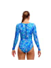 Funkita Bloom Shakalaka langarm, chlorresistent mit Reißverschluss in blau