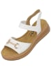 palado Riemchensandalen in white