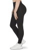 Circle Five Scrunch Shape Set (Push-Up Leggings und Medium Support Sport-BH) in Schwarz