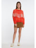 IZIA Damen Strickpullover in Orange