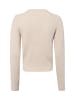 Marie Lund Strickjacke in sand - 0001