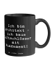 Mr. & Mrs. Panda Henkeltasse Spruch Architekt Luftschlösser mit ... in Schwarz