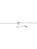 Adeliás Damen Halskette mit Anhänger – Kreuz aus Edelstahl in silber