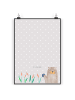 Mr. & Mrs. Panda Artprint Otter Stein ohne Spruch in Grau Pastell