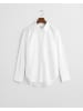 Gant Relaxed Fit Popeline Bluse in White