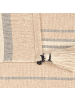 Beliani Kuscheldecke YARSELI in Beige/Weiß/Schwarz - (W) 130 x (H) 1 x (L) 170 cm