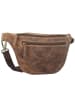 Greenburry Vintage Gürteltasche Leder 22 cm in brown